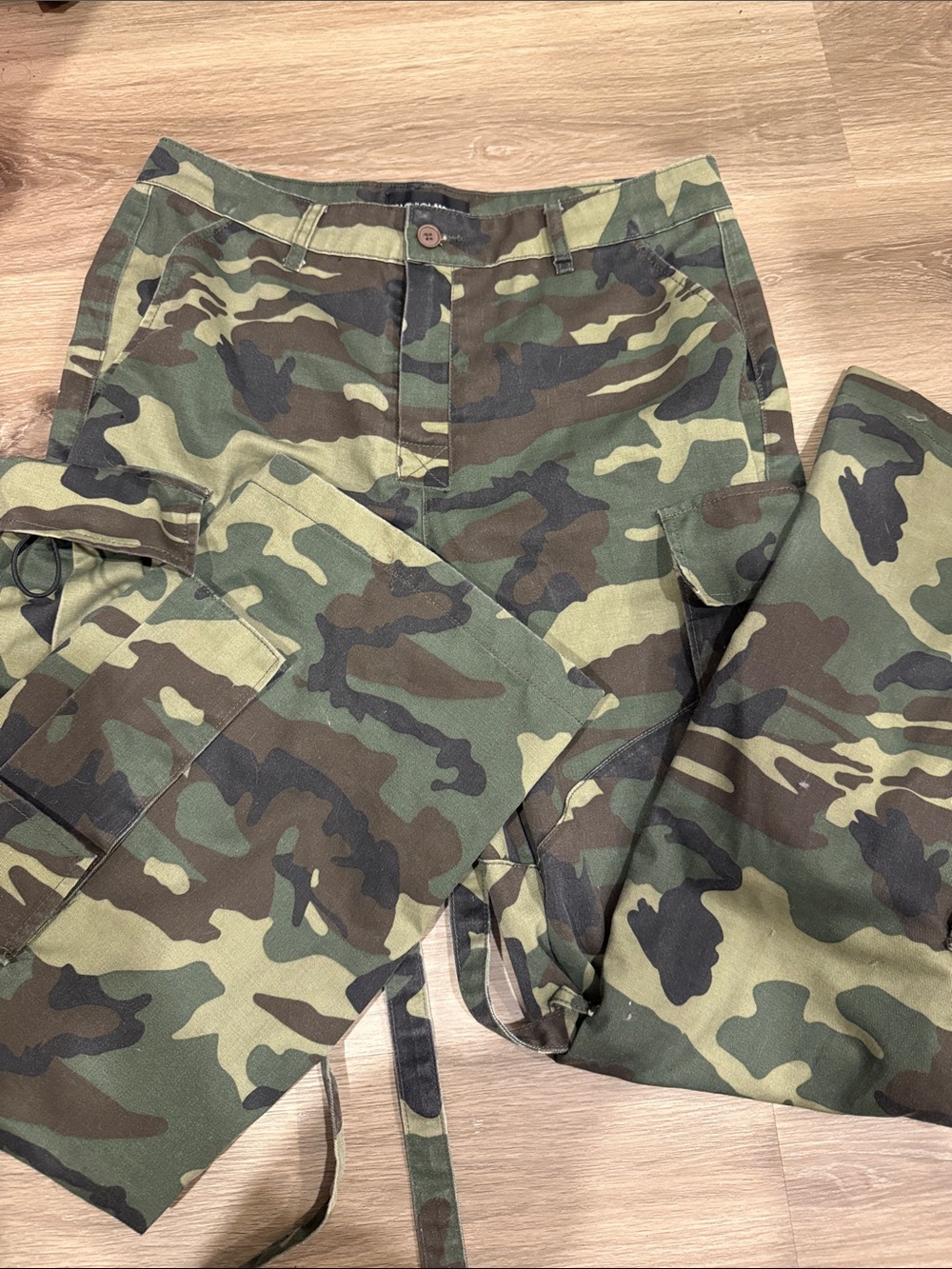 Fashion Nova Level You up camo Cargo Pants